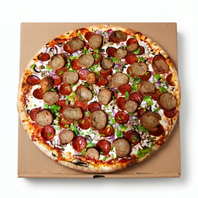 Western Combo Pizza.