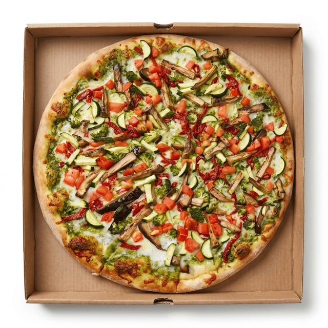 California Gourmet Pizza.