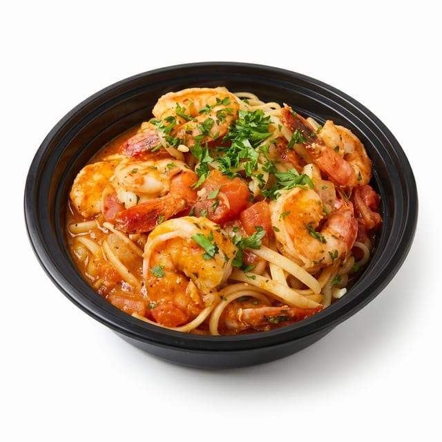 Linguine Scampi.